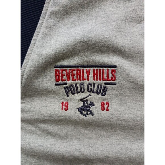 Beverly Hills Polo Club Cardigan Sweater Men's Size XL Embroidered Pockets Long - Picture 4 of 13